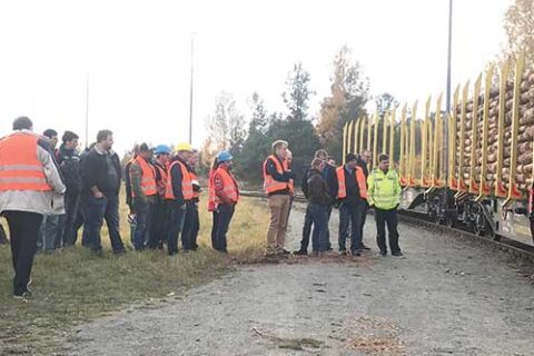 Mercer Holz loader training