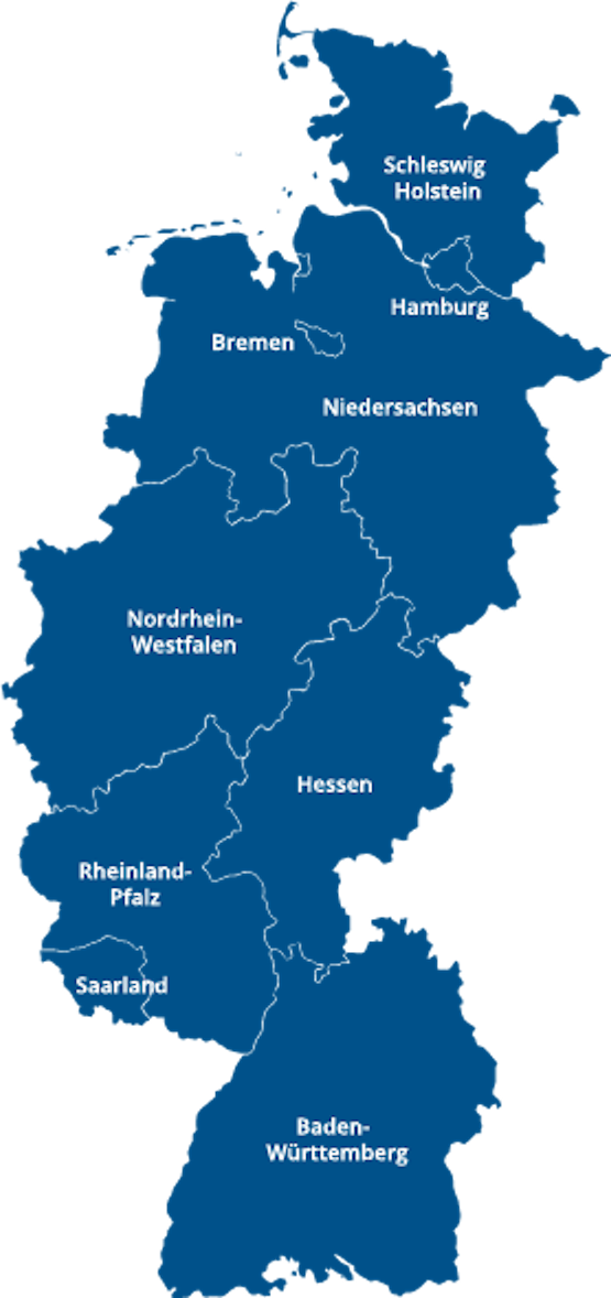 Western region of Germany and of Mercer Holz operations